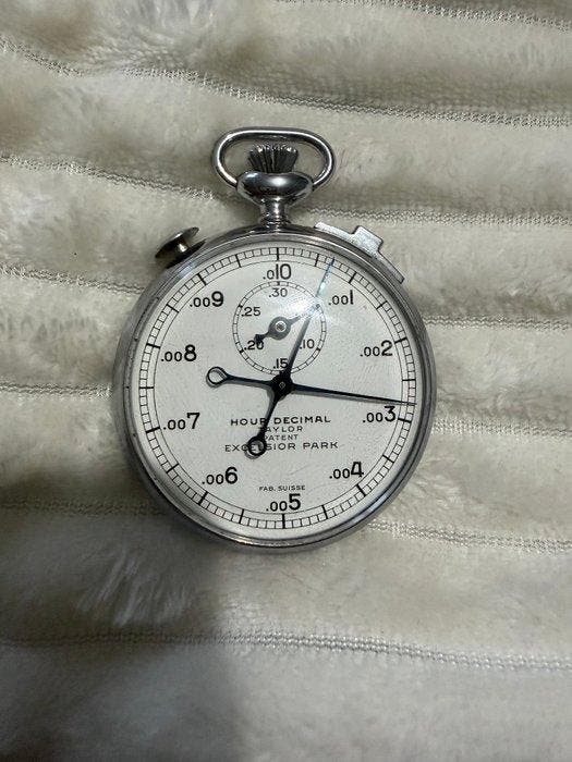 Excelsior Park - Hour Decimal - Split-Seconds Stopwatch, Handtassen en Accessoires, Horloges | Heren