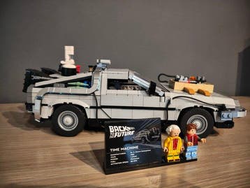 Lego Set - 10300 - Back to the Future - DeLorean Time, Nieuw