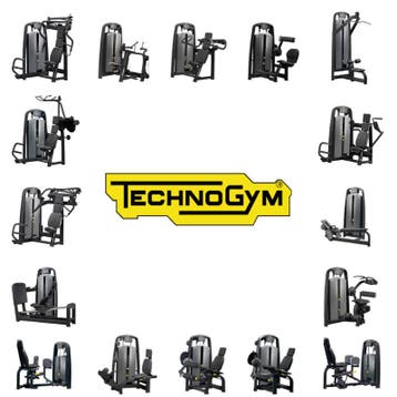 Technogym - Selection Black - 16 Apparaten, Ophalen of Verzenden