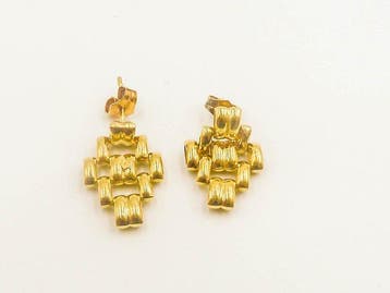 Oorbellen - 18 karaat Geel goud, Handtassen en Accessoires, Oorbellen, Nieuw