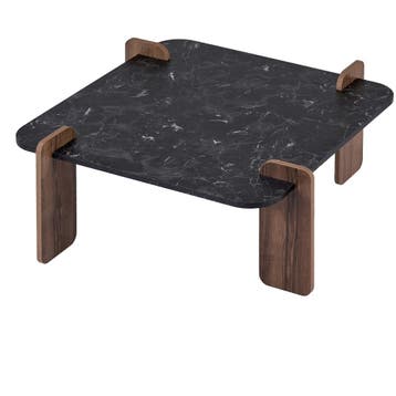 Evila Salontafel - Wit/Houtkleurig - Nieuw/Ongebruikt -, Verzenden, Nieuw, 100 tot 150 cm, Scandinavisch