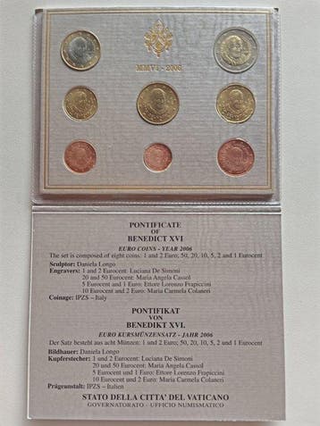 Vaticaan. Year Set (BU) 2006 (Zonder minimumprijs)