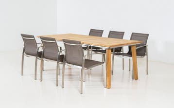 4 Seasons Outdoor Summit tuinset met uitschuifbare Maison