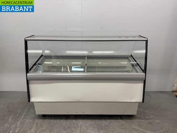 Verrijdbare Combisteel Athena Schepijsvitrine 13 bakken 230V, Zakelijke goederen, Horeca | Keukenapparatuur, Ophalen of Verzenden