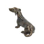 Figurine - Teckel dog - Bronze