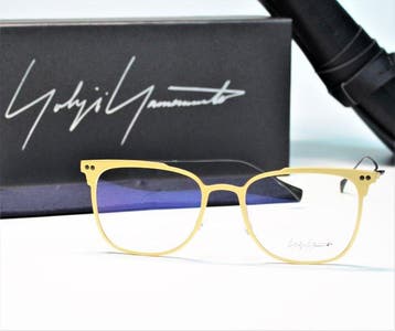 Yohji Yamamoto - Brillengestell YY3026 403 - gold - mit, Handtassen en Accessoires, Nieuw