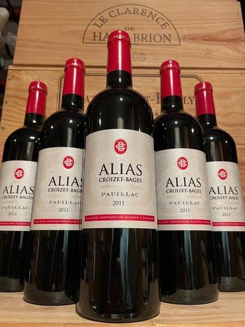 2011 Alias by Château Croizet-Bages - Pauillac - 6 Flessen