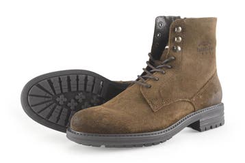Pantofola dOro Veterboots in maat 40 Bruin, Bruin, Verzenden, Boots, Zo goed als nieuw
