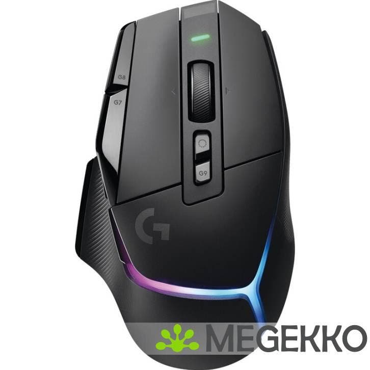 Logitech-G G502 X Lightspeed Plus Zwart Draadloze Gaming, Computers en Software, Overige Computers en Software, Nieuw, Verzenden