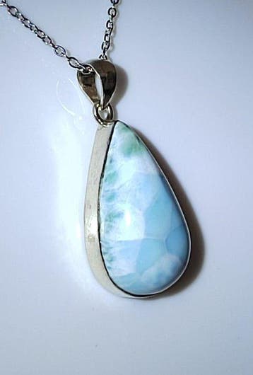 Larimar Hanger - Hoge Kwaliteit - 39,25 ct- 7.84 g
