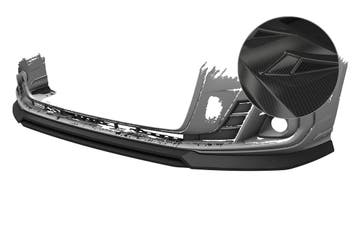 Cupspoilerlip met ABE voor Audi A8 D5 (Type 4N/F8) CSL867-C, Verzenden, Nieuw