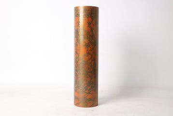 Vase - Cuivre - Japon - Vermillon marbré (Sans prix de