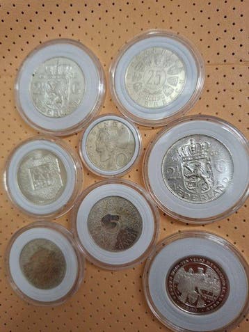 Wereld. Collection of coins incl. silver (Zonder
