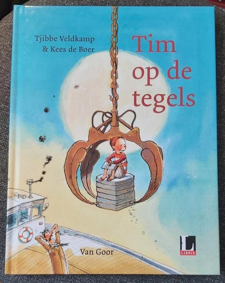 Tim op de tegels 9789000356256 Tjibbe Veldkamp, Boeken, Kinderboeken | Kleuters, Zo goed als nieuw, Verzenden