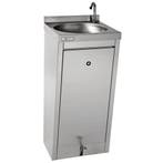 Handwastafel | RVS | Mengkraan | Voetbediening, Verzenden