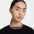 Swarovski - DEXTERA – Collier à maillons mixtes et cristaux