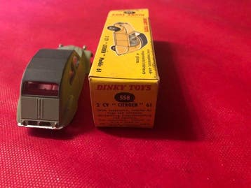 Dinky Toys 1:43 - Voiture miniature - 2 CV Citroën Modèle 61