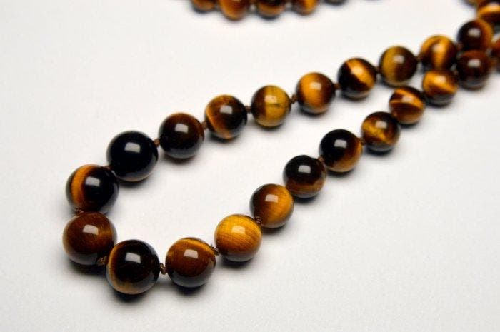 Minéral œil-de-tigre chat - 50,7g - Collier, Collections, Minéraux & Fossiles