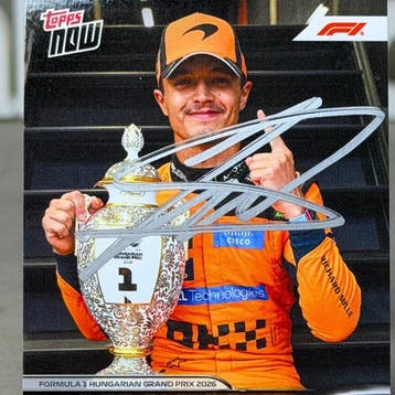 Mclaren - Topps Now - Secures First Victory of the Season, Nieuw