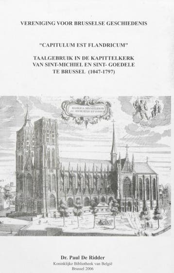 Capitulum Est Flandricum : Taalgebruik In De Kapittelkerk, Verzenden, Paul Ridder