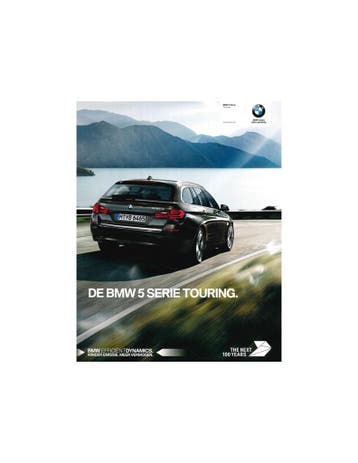 2016 BMW 5 SERIE TOURING BROCHURE NEDERLANDS, Nieuw