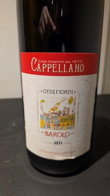 2009 Cappellano Otin Fiorin Barolo - Barolo, Piedmont DOCG -, Verzamelen, Wijnen, Nieuw