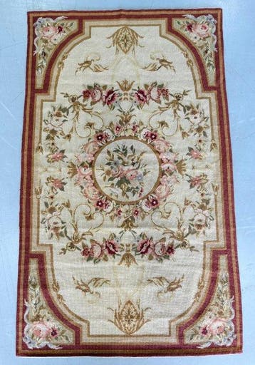 Aubusson - Vloerkleed - 147 cm - 88 cm, Nieuw