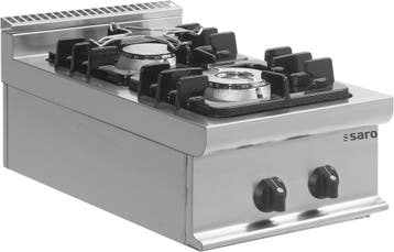 Gasfornuis E7/KUPG2BB | 2 branders | 1x 4,5 + 1x 7,5 kW/h |, Verzenden, Nieuw in verpakking