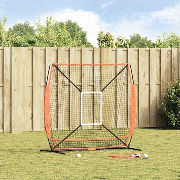 vidaXL Honkbaloefennet 180 x 89,5 x 152,5 cm, Sport en Fitness, Honkbal en Softbal, Verzenden, Nieuw