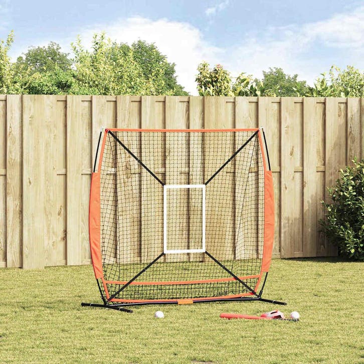 vidaXL Honkbaloefennet 180 x 89,5 x 152,5 cm, Sport en Fitness, Honkbal en Softbal, Nieuw, Verzenden