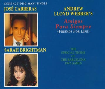 José Carreras &amp; Sarah Brightman Sing Andrew Lloyd Webber, Verzenden