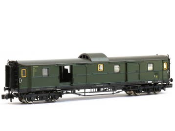 Schaal N Fleischmann 804001 bagagewagen van de DB #3775, Ophalen of Verzenden, Overige typen