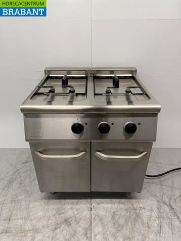 RVS Combisteel Dubbele Friteuse 2 x 18 liter 400V Horeca, Ophalen of Verzenden, Nieuw in verpakking