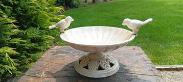 Vogelbad - gietijzer - Gietijzeren Vogelbad met