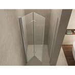 BWS Vouwbare Nisdeur Links 80x202 cm 8mm NANO Harmonica Deur, Bricolage & Construction, Sanitaire, Ophalen of Verzenden, Douche