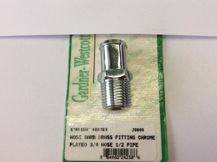 1/2 npt > 3/4 slang, Auto-onderdelen, Overige Auto-onderdelen, Nieuw, Ophalen of Verzenden