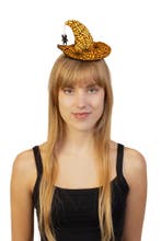 Haarband Heksenhoed Oranje Heks Diadeem Hoed Halloween Toven, Kleding | Dames, Ophalen of Verzenden, Nieuw