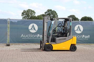 Veiling: Heftruck Jungheinrich EFG 316 Elektrisch 1600kg 3.1, Articles professionnels, Machines & Construction | Chariots élévateurs & Transport interne