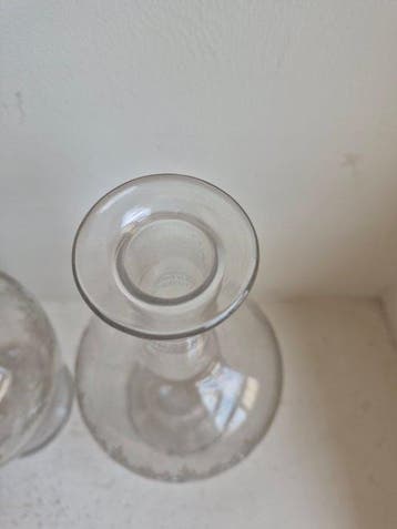 Baccarat - Karaf (2) - Sévigné - Kristal, Antiek en Kunst, Antiek | Glaswerk en Kristal