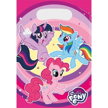 My Little Pony Uitdeeltasjes 23,4cm 8st, Verzenden, Nieuw