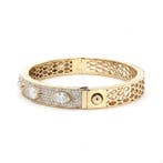Bracelet - 14 carats Or jaune - 5.00ct. tw. Diamant