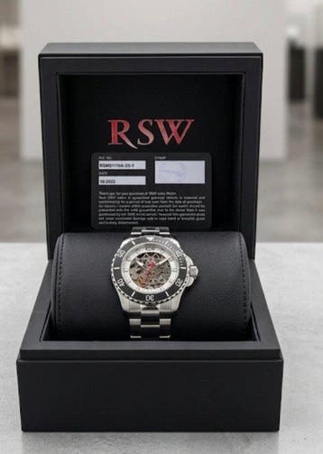 RSW - CHASSERAL - Limited edition - RSWA132SK-SS-1 - Homme -, Handtassen en Accessoires, Horloges | Heren, Nieuw