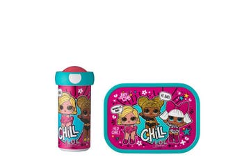 Mepal Lunchset Campus Schoolbeker+Lunchbox Lol Surprise, Verzenden, Nieuw