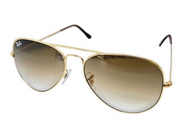 Veiling - Ray-Ban | Iconische Gouden Aviator Zonnebril, Nieuw