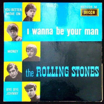 1. The Rolling Stones - I wanna be your man +3 (France 7 PS, Nieuw in verpakking