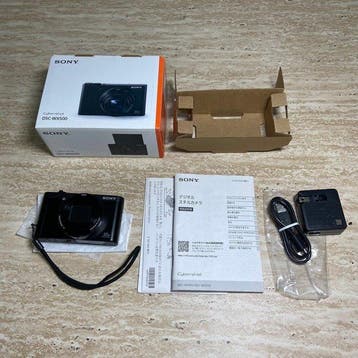 Sony Cyber-shot DSC-WX500 30x Zoom Digital Camera Black, Nieuw