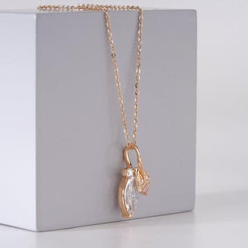 Zonder minimumprijs - Hanger - 14 karaat Geel goud - 1.09ct.