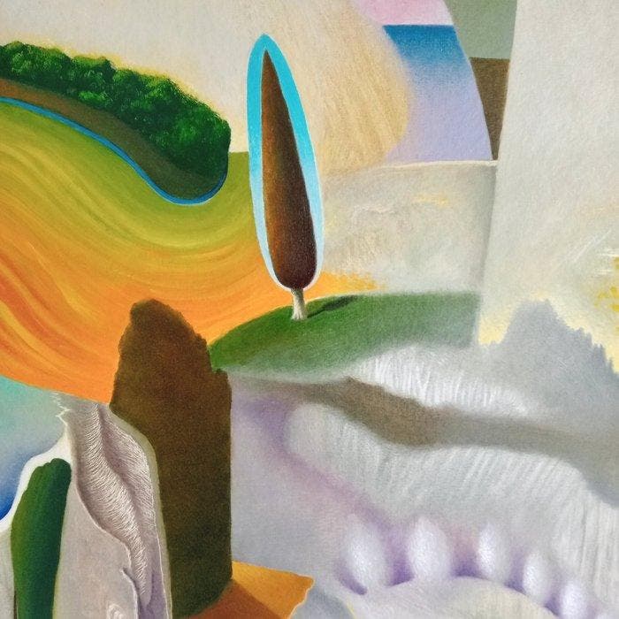 Adolfo De Turris - Ebbány, Antiquités & Art, Art | Peinture | Moderne