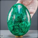 Adembenemend malachit-ei – een meesterwerk van natuurlijke, Collections