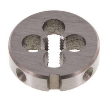 Filière ronde DIN EN 22568 Filetage fin M 5x0.50, Verzenden